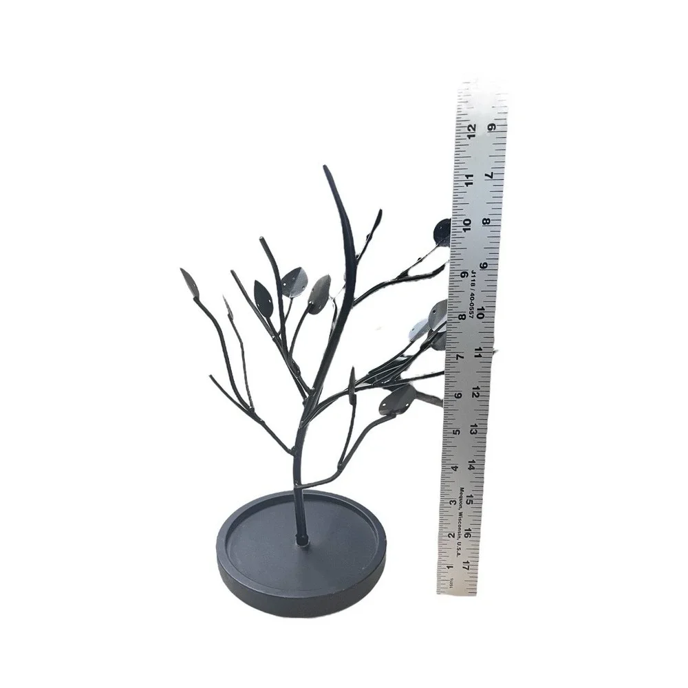 Metal Tree Jewelry Jewelry Holder Hanger Dish Tray Earing Ring